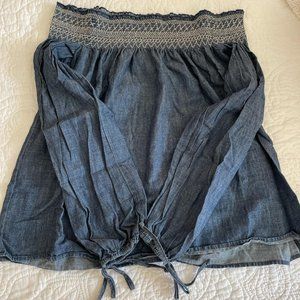 Abercrombie and Fitch off the shoulder shirt